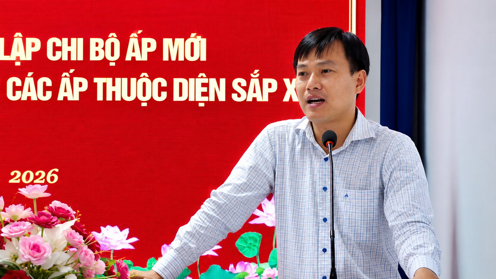 Hội nghị triển khai, quán triệt Đề án thành lập chi bộ ấp mới và thảo luận, lấy ý kiến đối với Đề án nhân sự các ấp thuộc diện sắp xếp