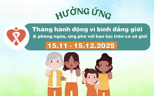 Phòng giao dịch Ngân hàng chính sách xã hội Mỏ Cày Nam hưởng ứng tháng hành động vì bình đẳng giới và phòng ngừa, ứng phó với bạo lực trên cơ sở giới năm 2025.